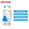 Siguranta Automata cu Protectie Arc Electric, AFDD Sinotimer AFDD1-63 C16, 16A, 230V AC